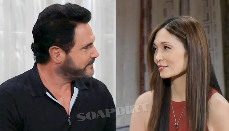 Bill Spencer (Don Diamont) - Poppy Nozawa (Romy Park)