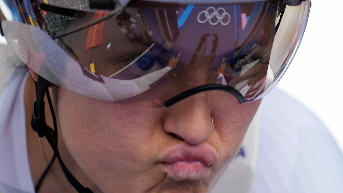 Chloe Dygert wins Team USA's 2nd Paris medal in time trial