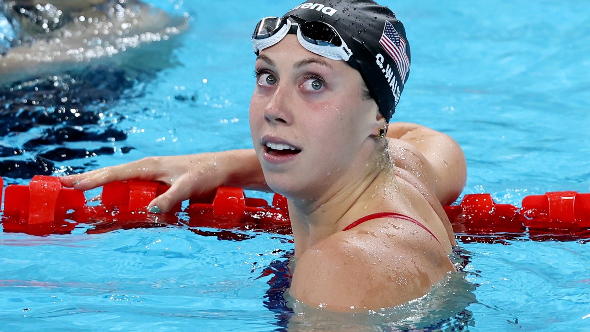 Gretchen Walsh sets Olympic record in 100m butterfly – NBC4 Washington