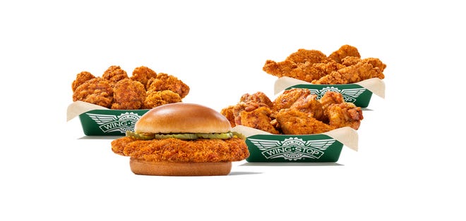 Wingstop is giving five free wings with any purchase when you use the code FREEWINGS at checkout on Wingstop.com or the app for National Chicken Wing Day on Monday, July 29.