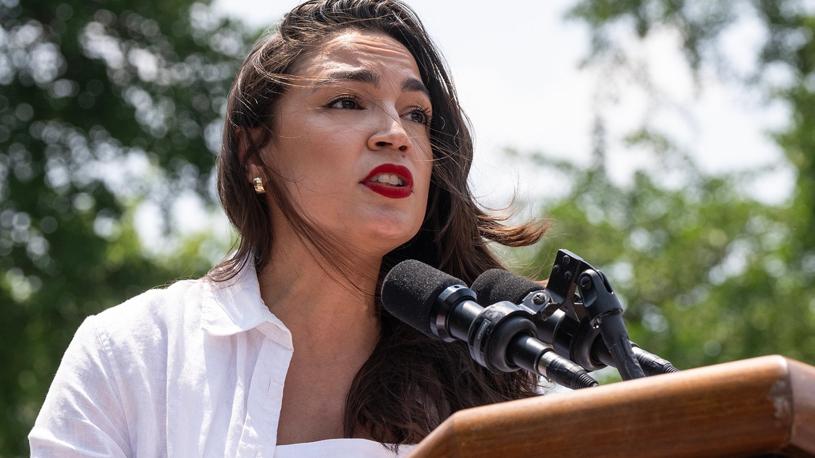 AOC Bashes Biden Skeptics In Instagram Live