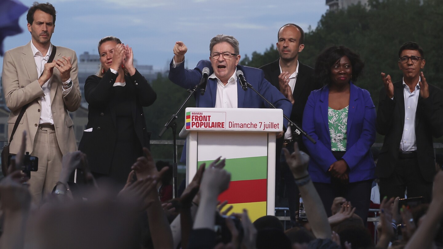 AP PHOTOS: France celebrates after coalition of leftist parties thwarts far-right's push for power