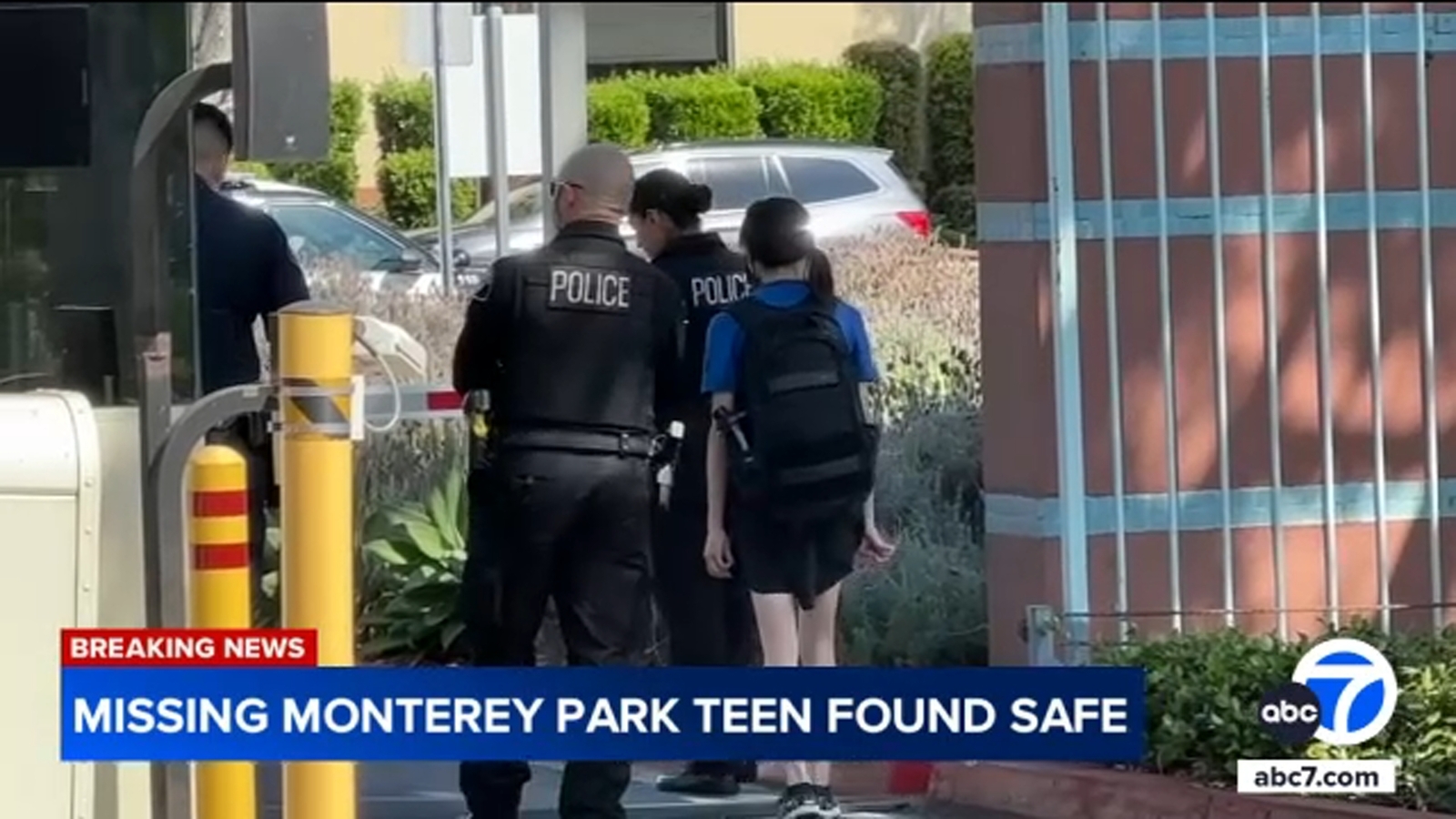 Alison Jillian Chao, 15-year-old girl who went missing in Monterey Park, found safe outside ABC7