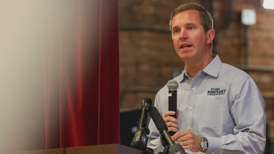 Andy Beshear goes after JD Vance for views on Kentucky, abortion