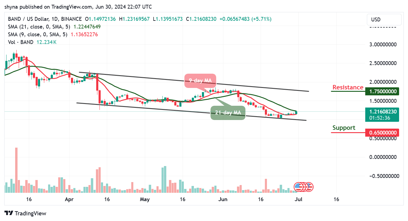 Band Protocol Price Prediction for Today, June 30 - BAND Technical Analysis