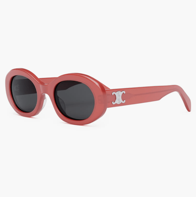 Celine Triomphe 52mm Oval Sunglasses