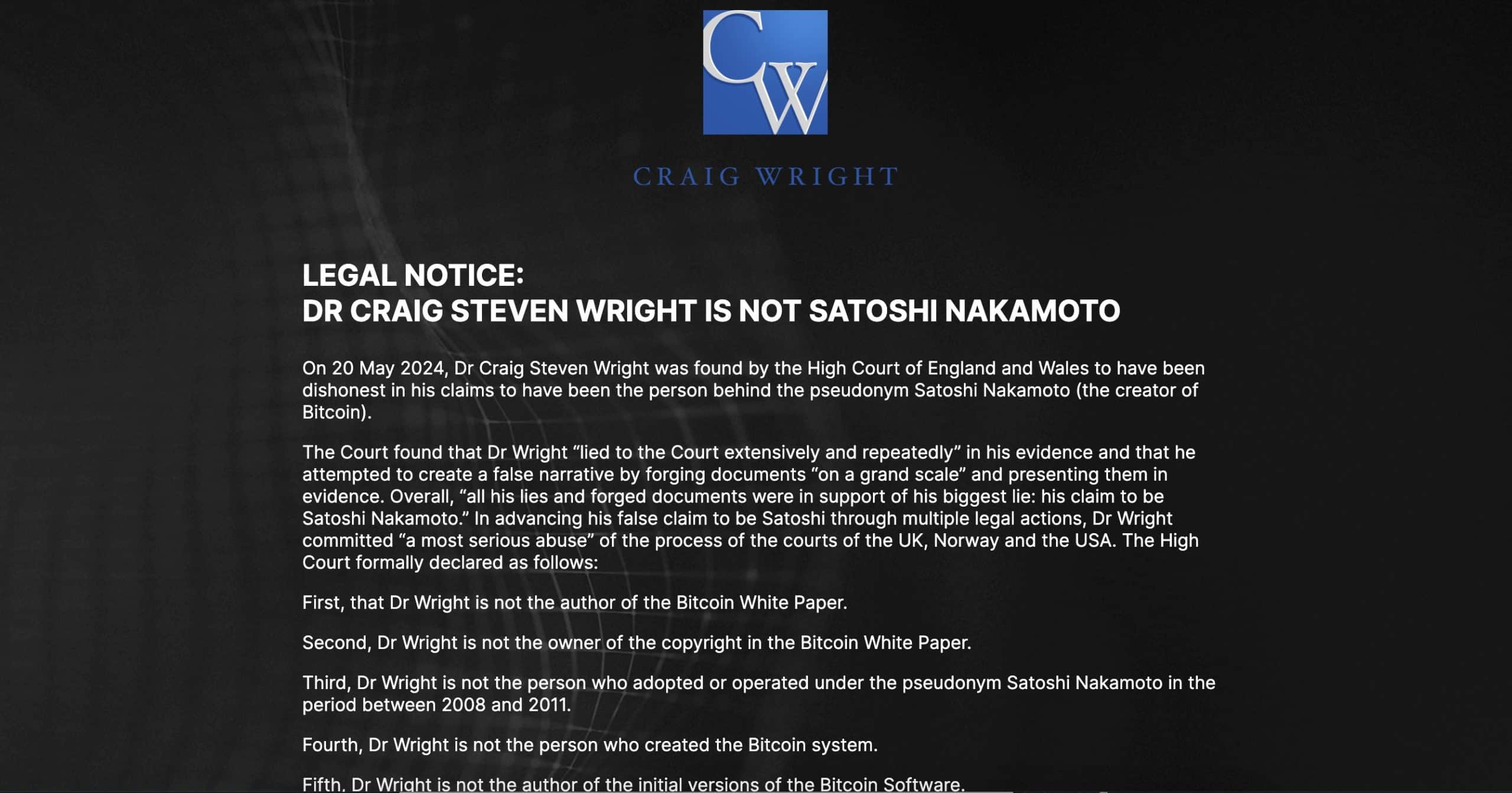 Craig Wright