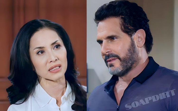 Bold and the Beautiful: Li Finnegan (Naomi Matsuda) - Bill Spencer (Don Diamont)