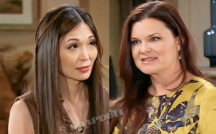 Bold and the Beautiful: Katie Logan (Heather Tom) - Poppy Nozawa (Romy Park)