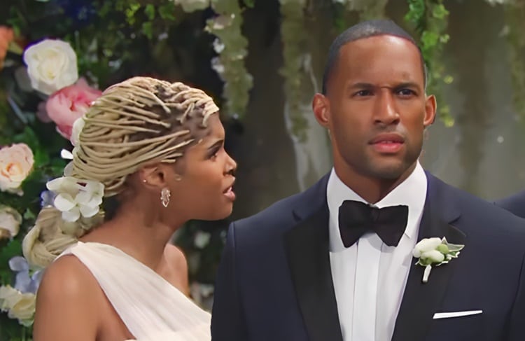 Bold and the Beautiful Spoilers: Paris Buckingham (Diamond White)- Carter Walton (Lawrence Saint-Victor) 