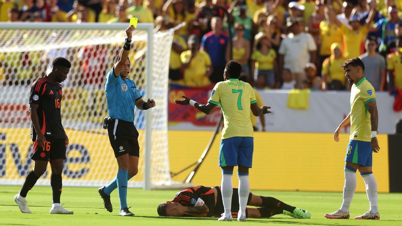 Brazil show fight vs. Colombia, but will that cost them later?