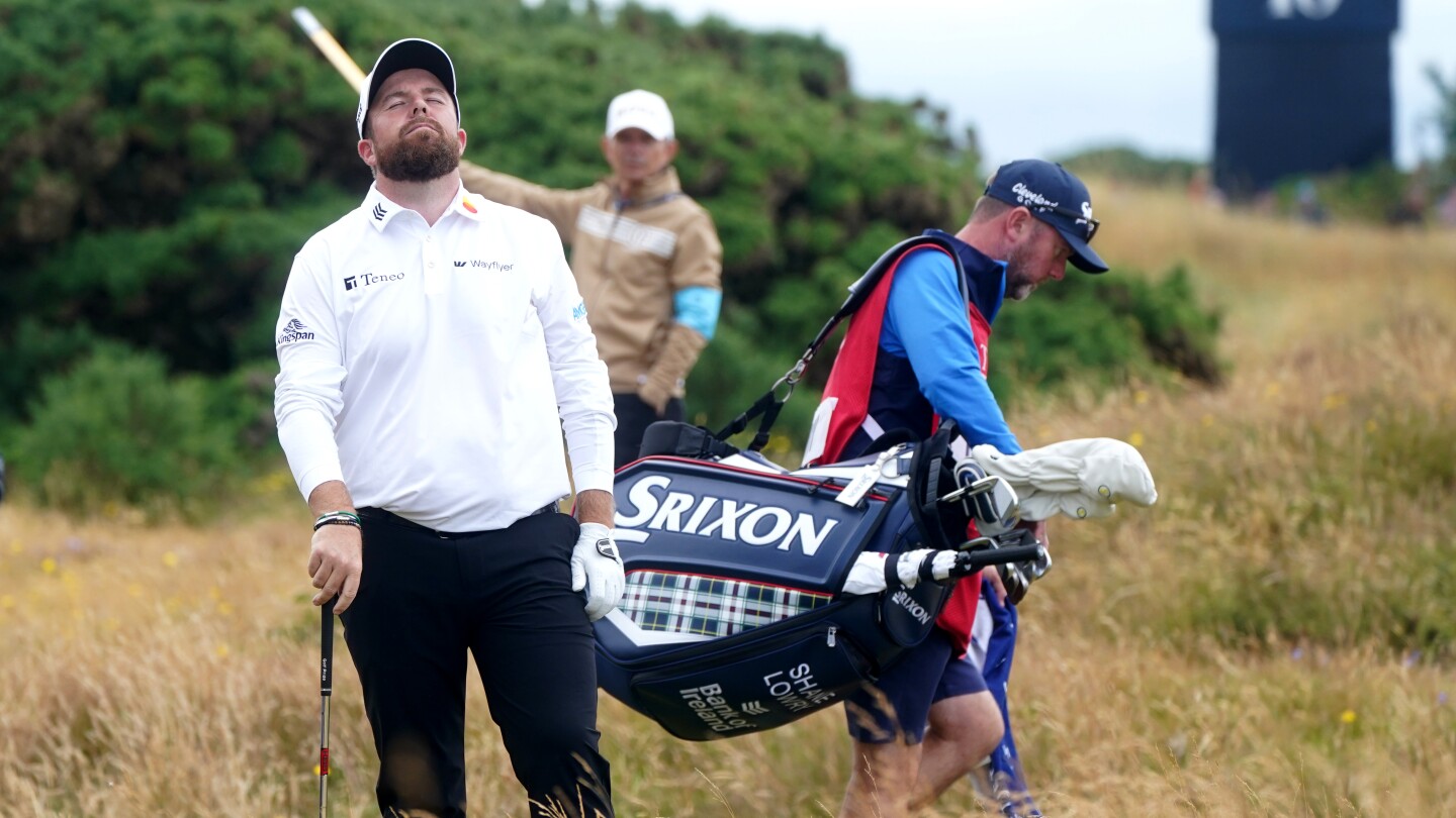 British Open 2024: Leader Shane Lowry gets off rails at 11 with lengthy, crazy double