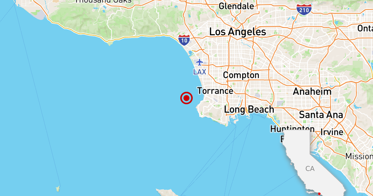 California earthquake: 3.5 quake shakes Palos Verdes Peninsula