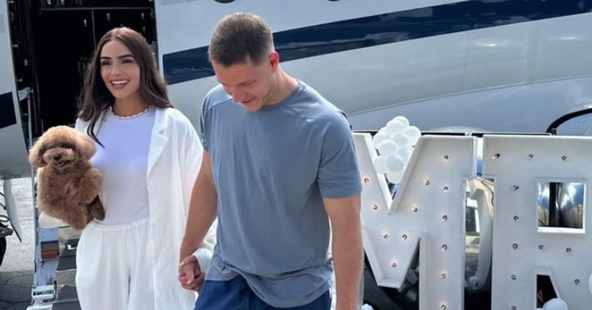 Christian McCaffrey Marries Olivia Culpo In Rhode Island