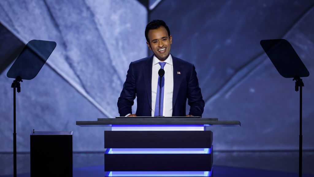 Cincinnati native Vivek Ramaswamy delivers speech at Republican National Convention