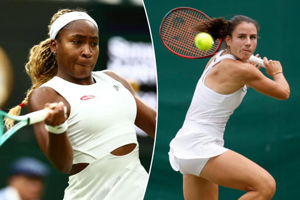 Coco Gauff sets up American match with Emma Navarro at Wimbledon