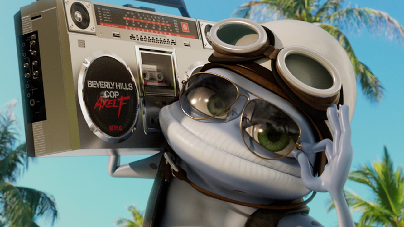 Crazy Frog in Netflix's 'Axel F' promo