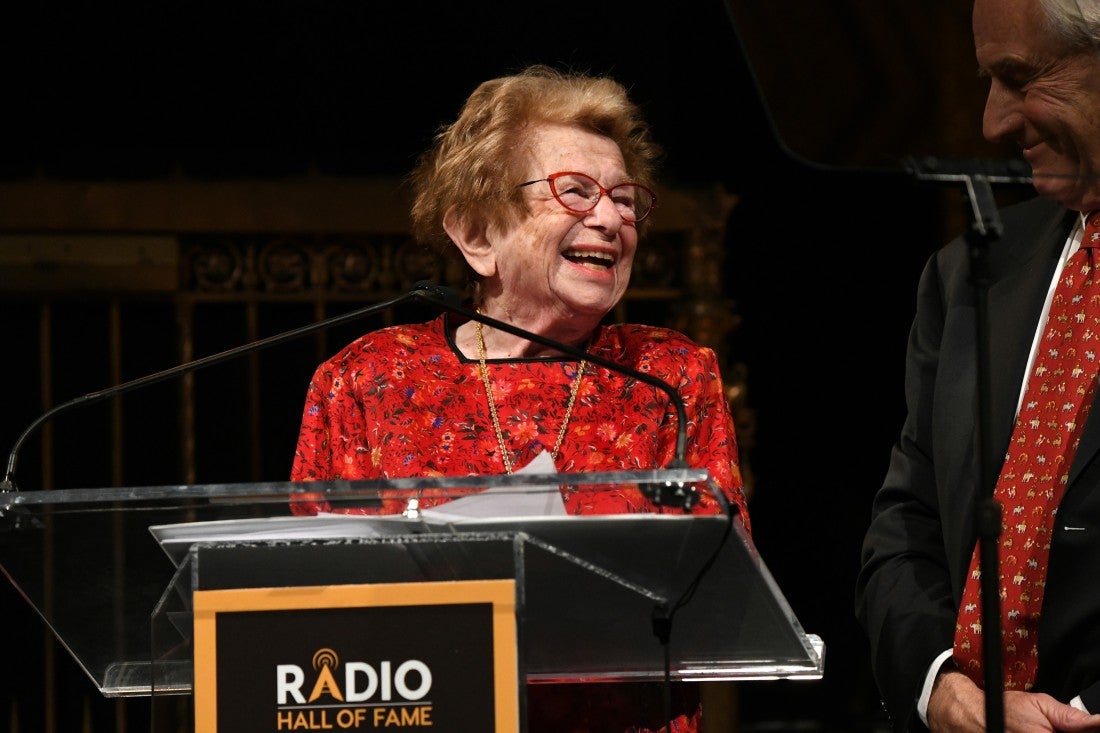 Dr. Ruth Westheimer AJC Ad "What Being Jewish Means to Me"