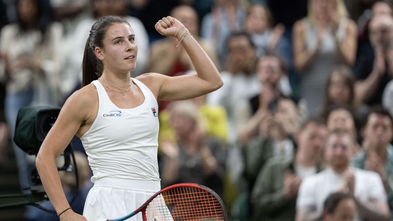 Emma Navarro: After stunning Coco Gauff at Wimbledon, the US has a new tennis star