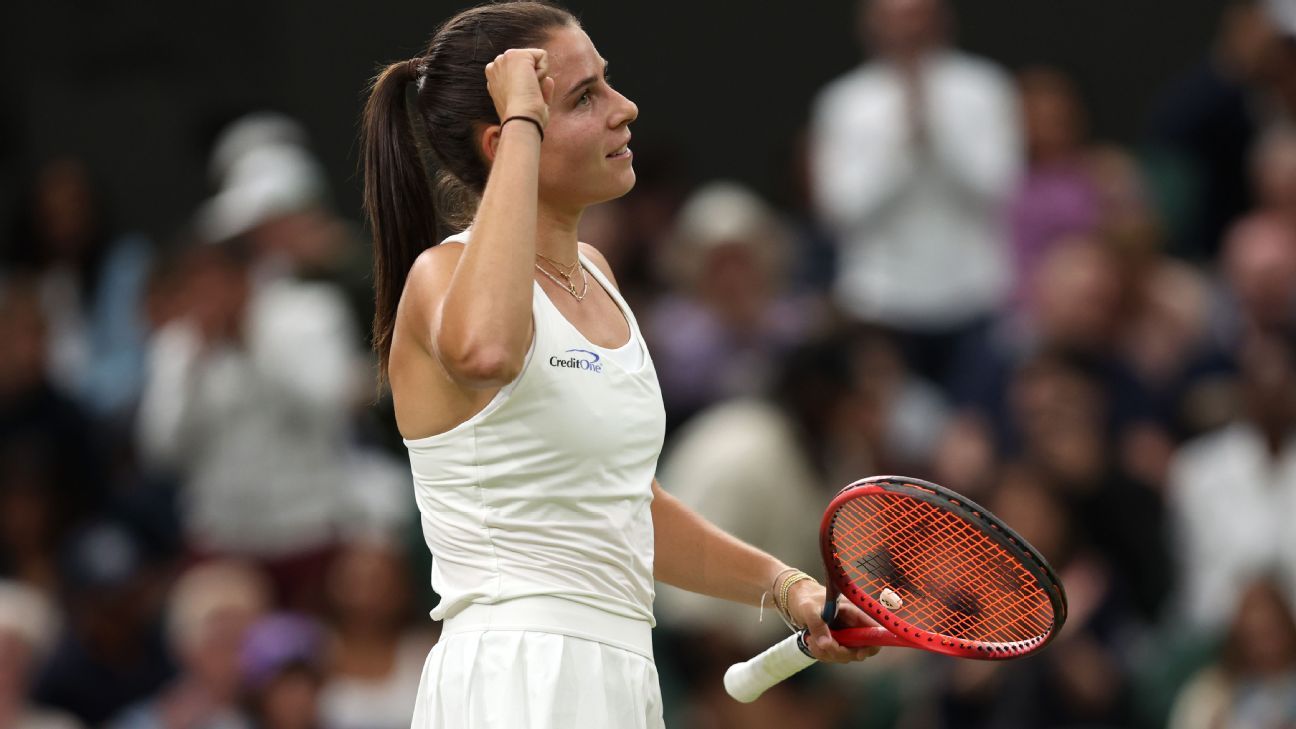 Emma Navarro stuns Coco Gauff at Wimbledon, reaches quarterfinals