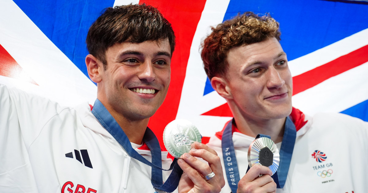 Family man Tom Daley has happiest time diving at Paris Olympics