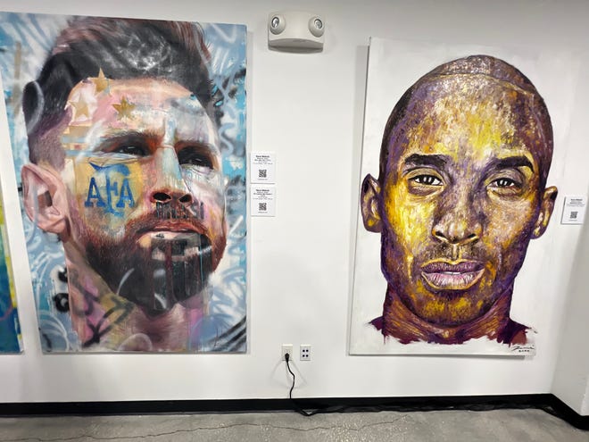 Sports art at Wynwood gallery exhibit through Aug. 31.