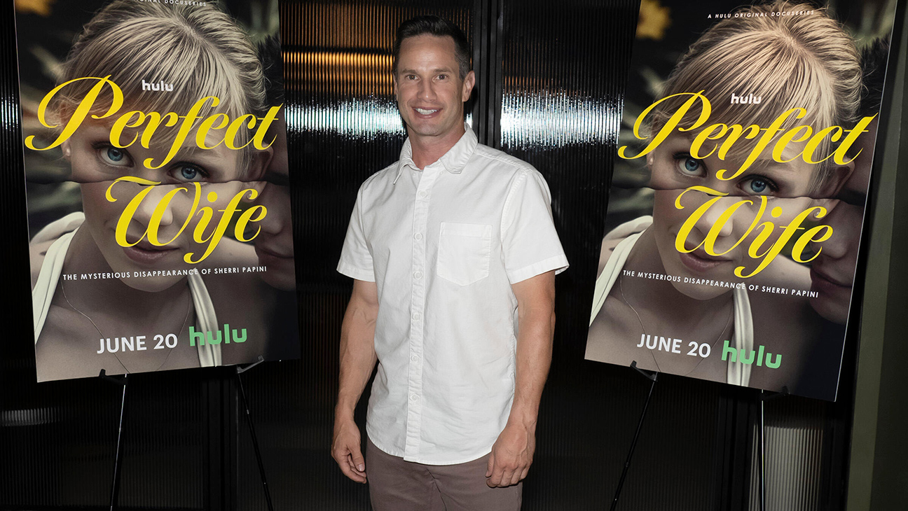 Keith Papini at 'Perfect Wife' premiere