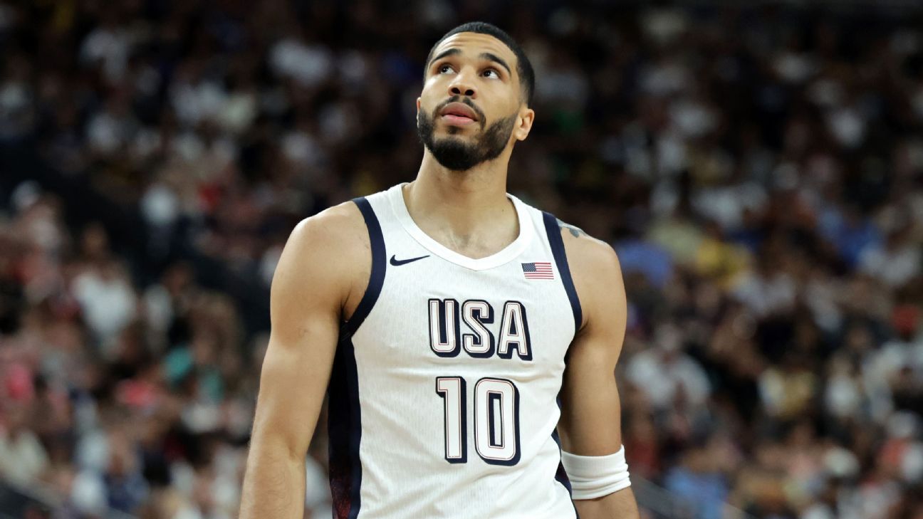 Jayson Tatum to see floor in 2nd Olympic game vs. South Sudan