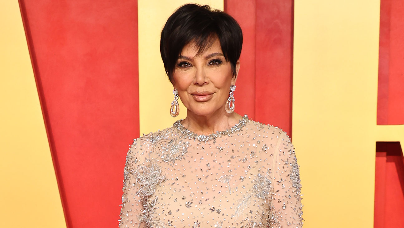 Kris Jenner at the 2024 Vanity Fair Oscar Party.