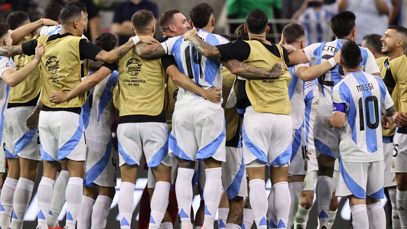 Lionel Messi returns as Argentina advances to Copa semifinal