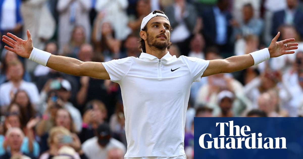 Lorenzo Musetti sinks Taylor Fritz in five sets to set up Djokovic clash | Wimbledon 2024