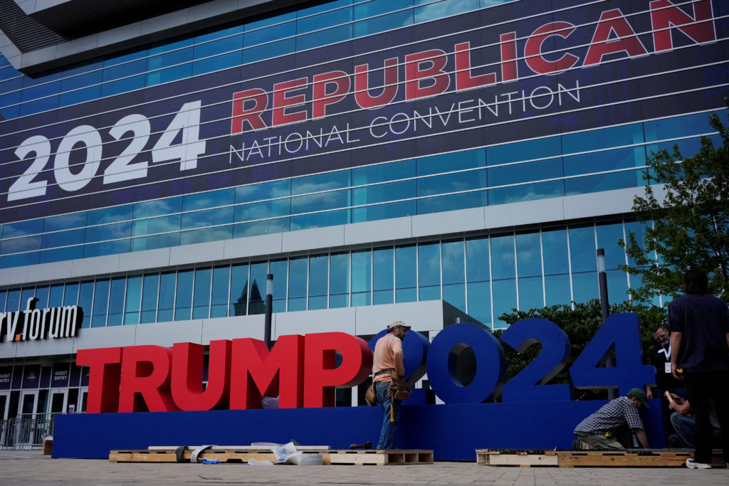 Preparations for the Republican National Convention are underway in Milwaukee