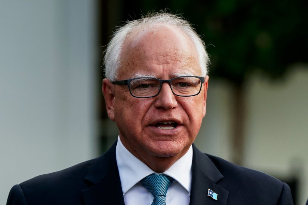 Minnesota Gov. Walz says GOP ‘playing with fire’ by ‘demonizing’ Harris