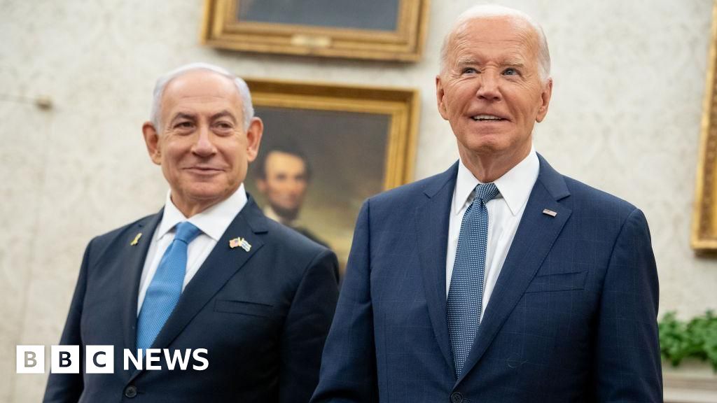 Netanyahu meets Biden to close 'gaps' on Gaza ceasefire deal