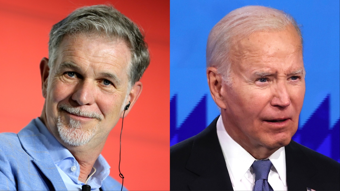 Reed Hastings, Joe Biden