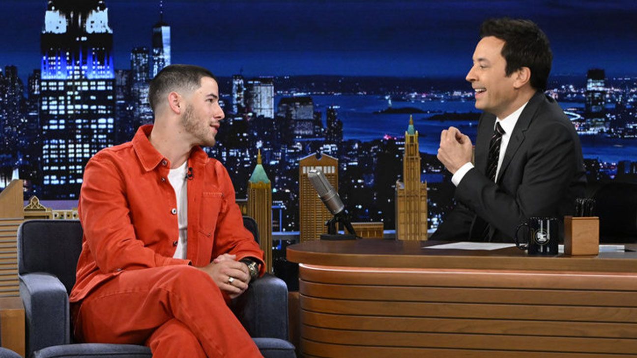 Nick Jonas on 'The Tonight Show Starring Jimmy Fallon' on July 26.