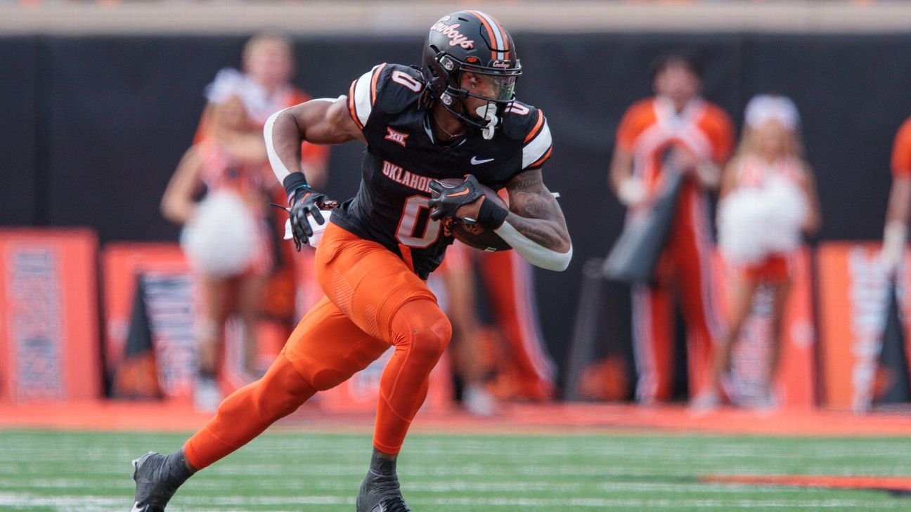 Oklahoma State RB Ollie Gordon II arrested on suspicion of DUI