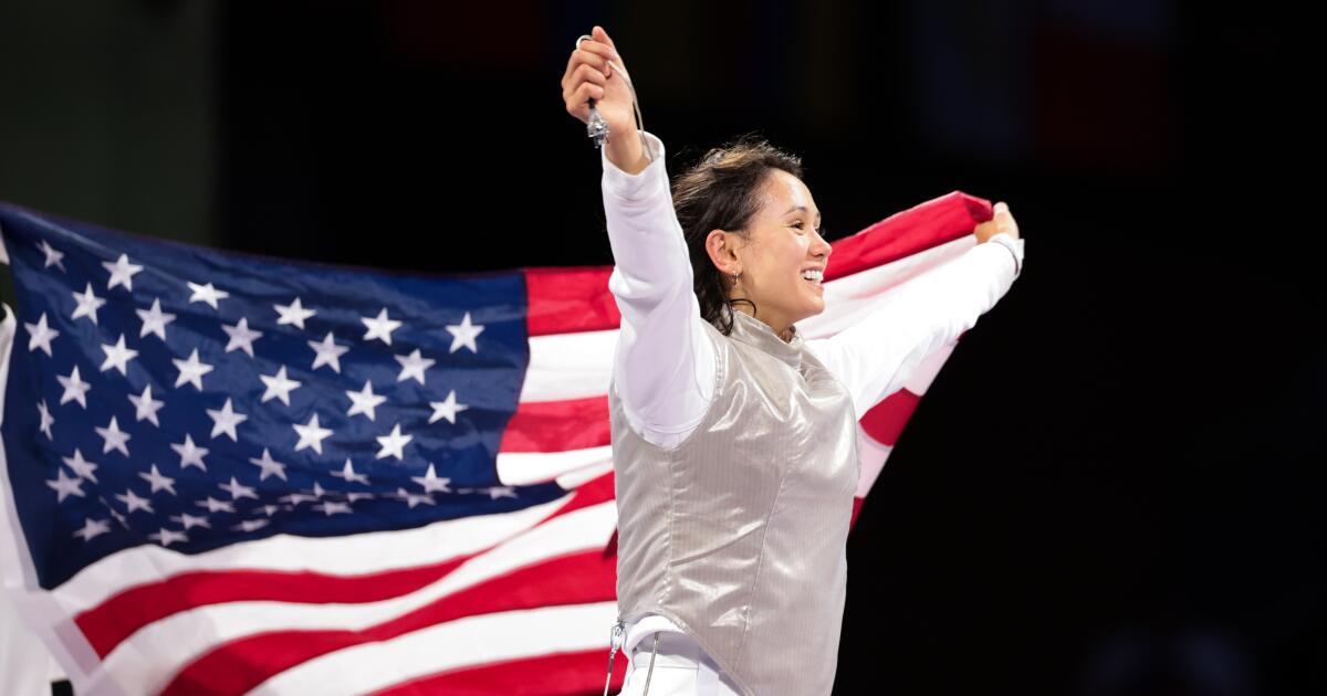 Olympics 2024: American Lee Kiefer wins second foil gold medal