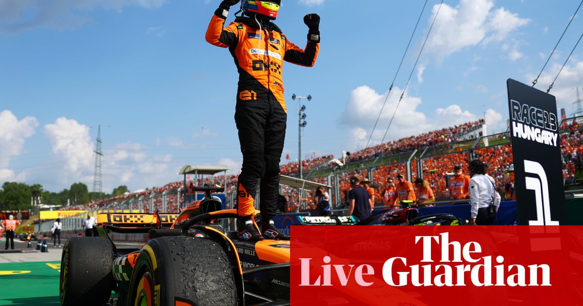 Oscar Piastri wins F1 Hungarian GP after dramatic Norris standoff – as it happened | Formula One