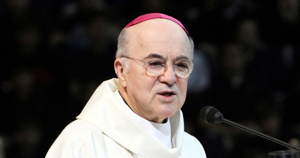 Papal arch enemy Archbishop Vigano found guilty of schism and excommunicated