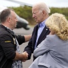 President Joe Biden and first lady Jill Biden met Hawaii Gov. Josh Green in August 2023 after devastating wildfires struck Maui Green was one of the Democratic governors who met with Biden to talk about the presidential campaign. (AP Photo/Evan Vucci)