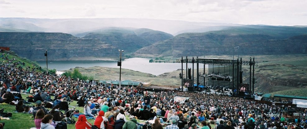 Pyrotechnics Spark A Fire During Odesza's Concert At The Gorge