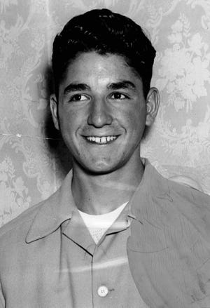 Rochester pro baseball player Johnny Antonelli in 1949.