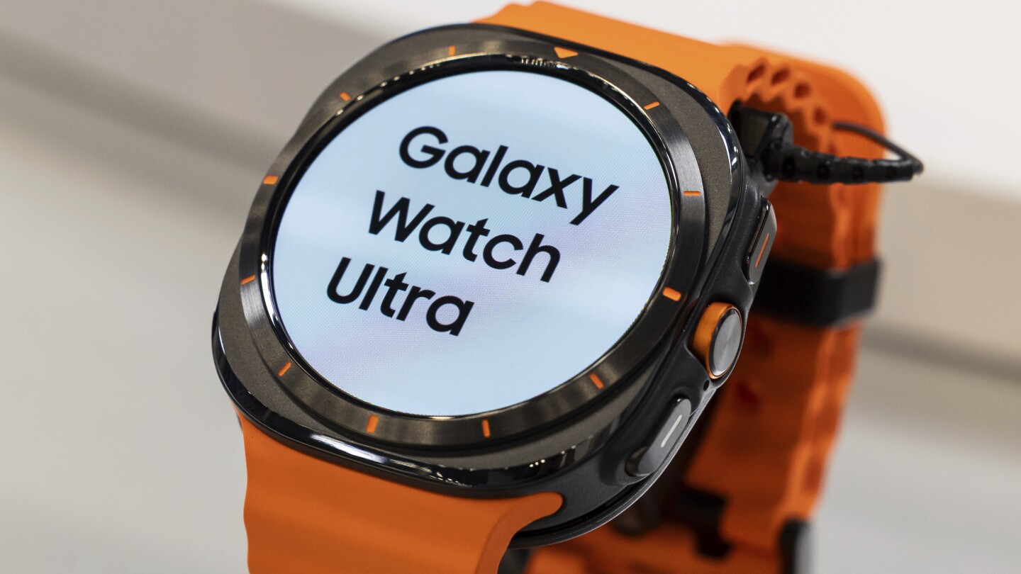 Samsung brings tech's latest fashion to wearable technology with AI twists in new watch and ring