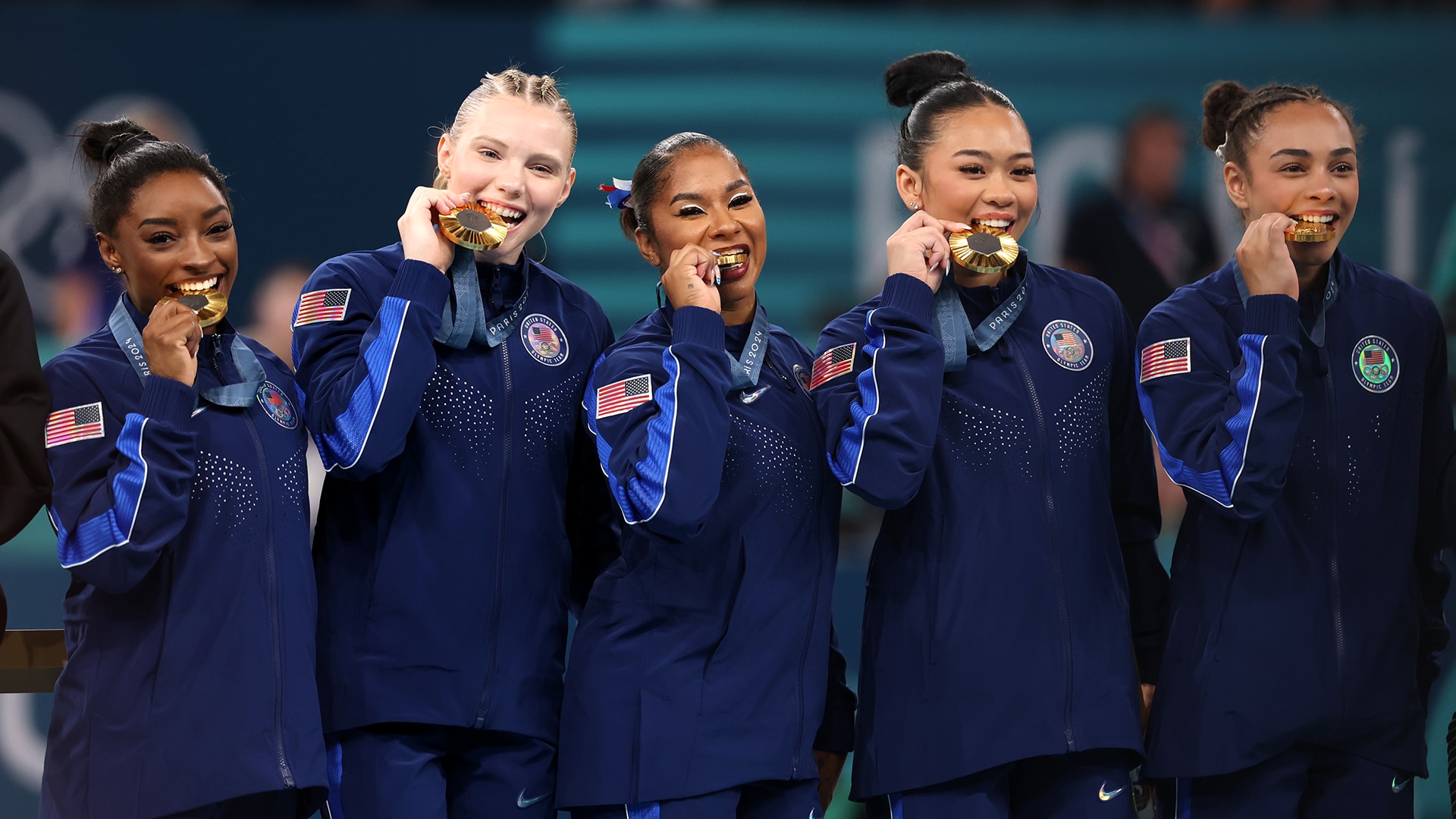 Simone Biles becomes most decorated U.S. Olympic gymnast, leads Team USA to women's team gold