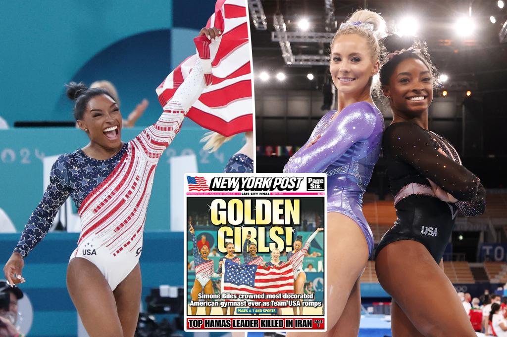 Simone Biles seemingly shades former teammate MyKayla Skinner after winning gold at 2024 Paris Olympics