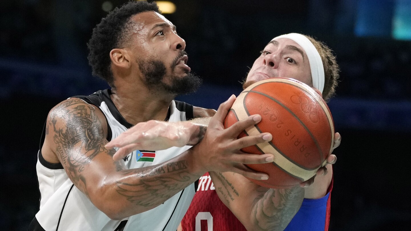 South Sudan stuns Puerto Rico 90-79 to claim its first ever Olympic victory