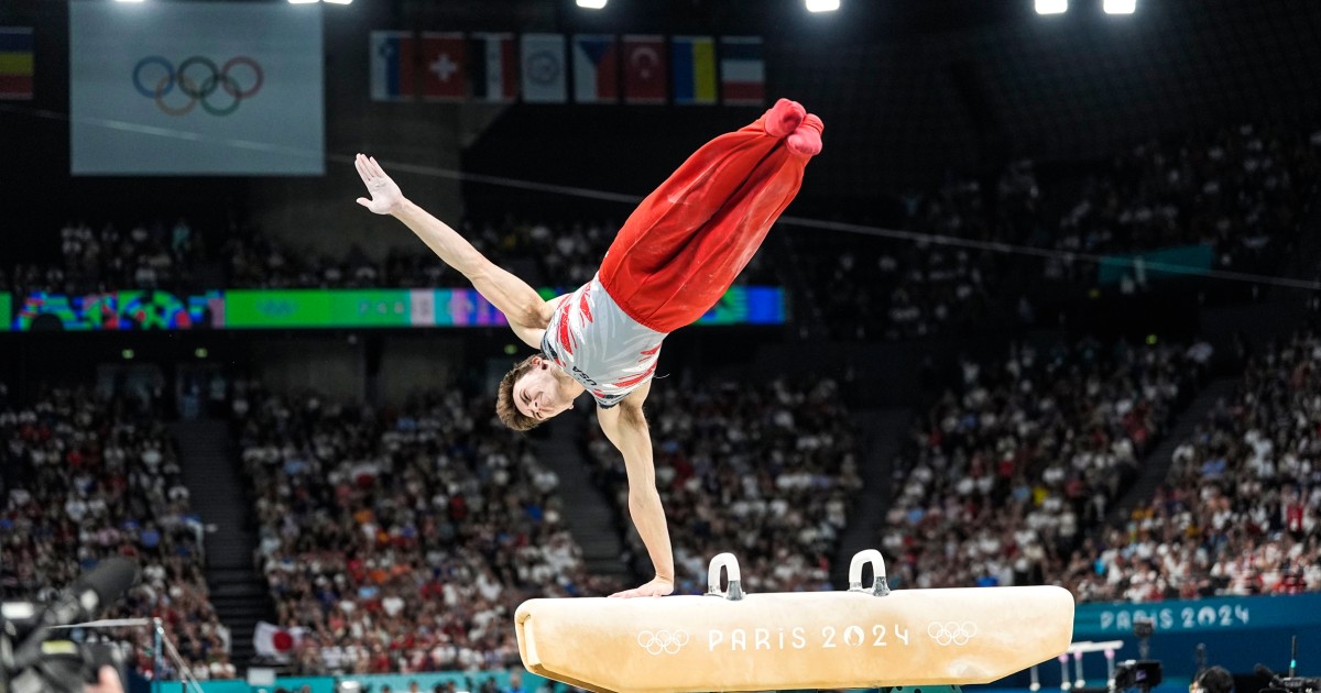 Stephen Nedoroscik had one job in Paris — and it helped break a 16-year medal drought for Team USA's male gymnasts