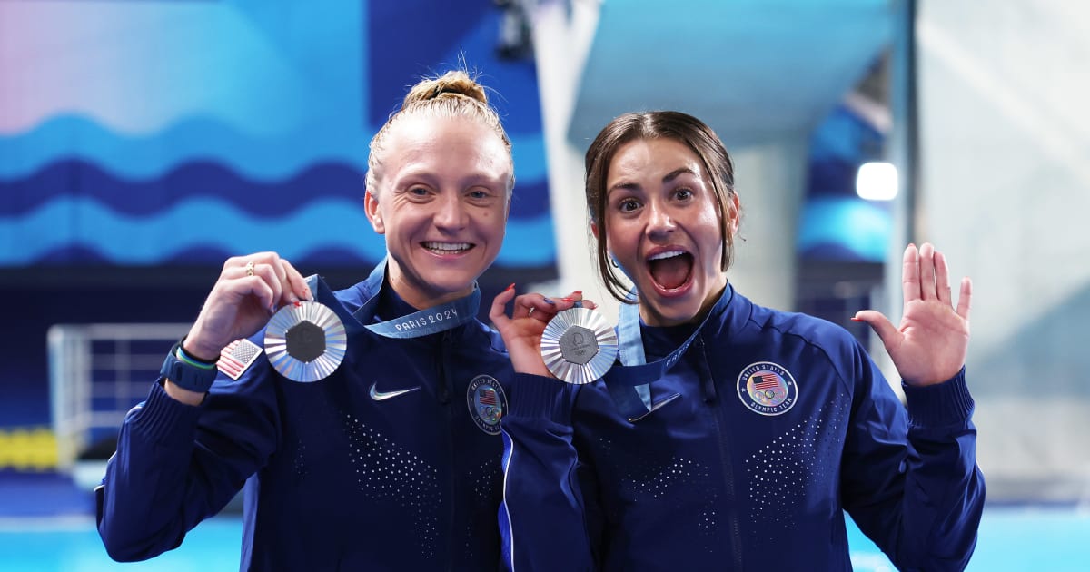 Team USA | The ‘Cook’N Bacon’ Diving Duo Secure First U.S. Medal Finish in Paris, Winning Silver in the Women’s Synchronized 3-Meter