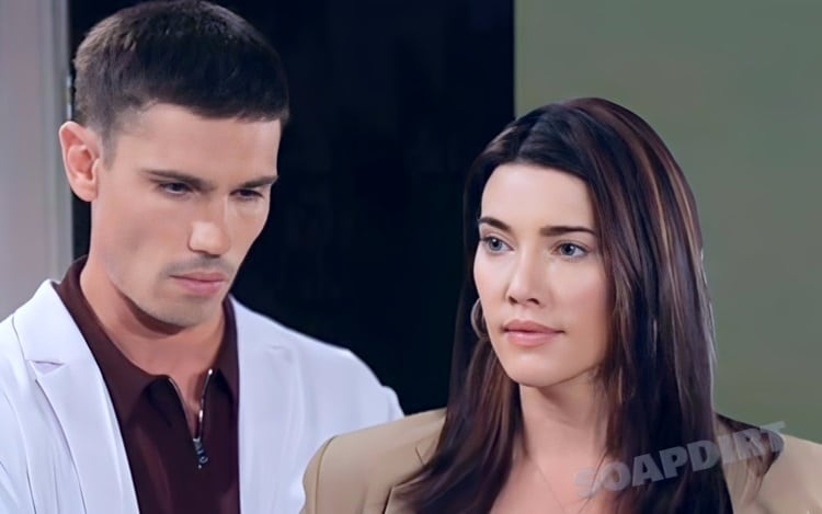 Bold and the Beautiful Spoilers: John Finnegan -Finn (Tanner Novlan) - Steffy Forrester (Jacqueline MacInnes Wood)